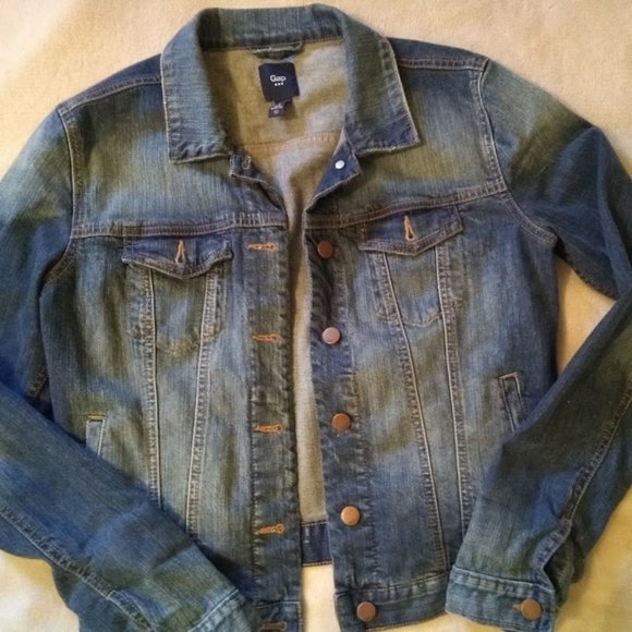 Blue GAP Jean Jacket, Medium - Picture 1 of 4